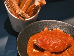 梭子蟹炒年糕-民国红公馆·秦淮八艳(夫子庙店)