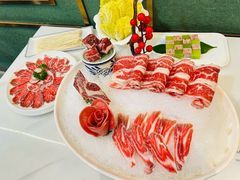 招牌原切牛肉拼盤-喜聚薈·花膠雞海鮮火鍋(越秀店)