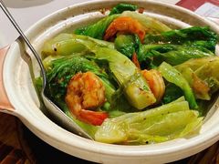 虾酱啫啫唐生菜-利苑酒家(华熙国际店)