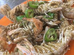 椒盐琵琶虾-贞姨美食·老字号海鲜大排档