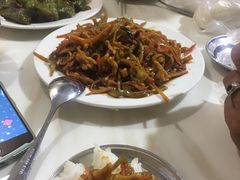 鱼香肉丝-龙福祥餐馆