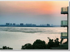 DSCN7584湖景阳台晨景-阳澄湖费尔蒙酒店