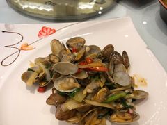 姜葱炒花蛤-骏莱海鲜鱼港(五角场店)