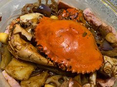 香辣蟹炒菜-秦记香辣蟹(松榆里店)