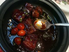 红烧肉加蛋-上海老饭店(北京分店)