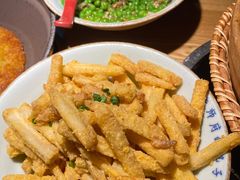 咸蛋黄炒茄子-吃饭皇帝大(解放西路店)