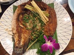 香茅草烤罗非鱼-紫滇源云南生态菜(丹凤街店)