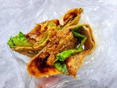 -正宗杂粮煎饼香软鸡蛋饼