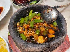 石锅杭椒牛蛙-桂满陇-西湖船宴(西单大悦城店)