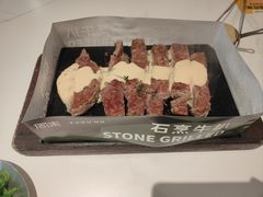 分段式芝士岩烤肉眼扒-周沫西餐厅(北京路广百百货店)