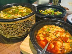 烧椒豆花牛柳-小六汤包砂煲菜(文景路店)