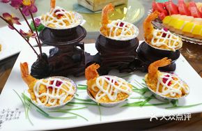 Golden Silk Shrimp Balls