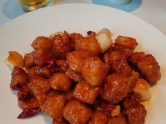宫保鳕鱼粒-宝轩渔府·老字号海鲜·正宗津菜(水上店)