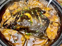 浇汁鲽鱼头-大闫家烧烤·小海鲜家常菜(郑庄店)
