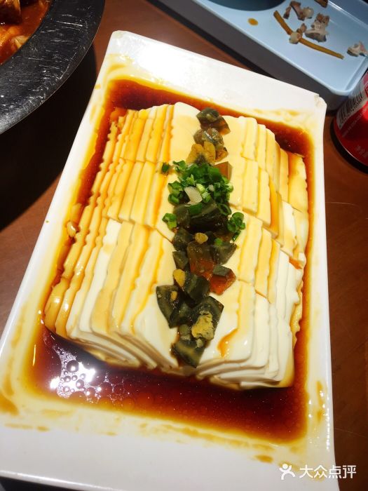 胖哥俩肉蟹煲(悦荟广场店)皮蛋豆腐图片