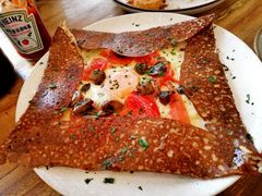 鸡蛋蘑菇熏肉荞麦可丽饼-RAC BAR(安福路店)