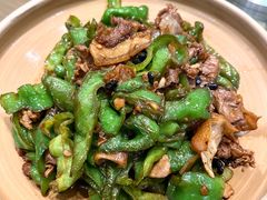 白木耳辣椒炒肉-花间酒庭院餐厅(谷山店)