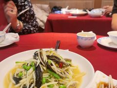 茭白鳝丝炒毛豆-老吉士酒家(天平路店)