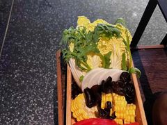 蔬菜拼盘-盡膳口福跷脚牛肉火锅(北美新天地店)