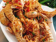 椒盐皮皮虾-覃记海鲜美食餐厅