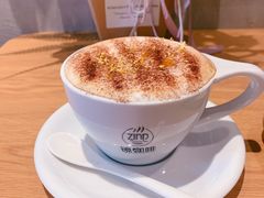 桂花干卡布奇诺（hot）-ZING COFFEE 镜咖啡