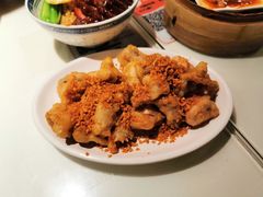 w招牌椒盐牛蛙-新大咀港式茶餐厅(宝山万达店)