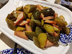 火腿酸黄瓜-傅记酱肉