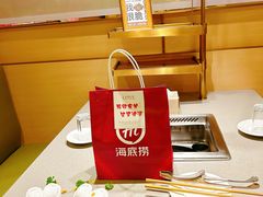 餐具摆设-海底捞火锅(漕宝路店)