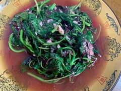 炒时令蔬菜-乐山第一家临江鳝丝(茶坊路店)