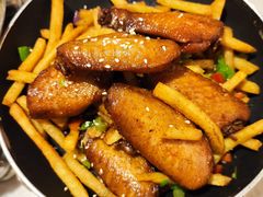 香锅鸡翅-小菜园新徽菜(合肥天鹅湖万达店)