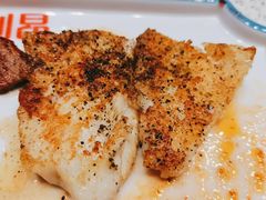 煎鲷鱼-法式利昂铁板烧主题餐厅(唐山爱琴海店)