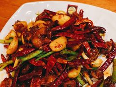 辣炒鸡胗-喇喇排骨火锅·传统韩式脊骨汤(望京西园总店)