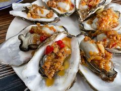 蒜蓉海蛎子-1910老鲁味海鲜·戳子肉·青岛菜(金沙滩店)