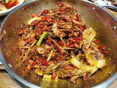 主打的干锅鸭头-安诚居干锅鸭头(八角店)