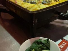 自助取餐区-探鱼·鲜青椒爽麻烤鱼(广州欣荣广场店)