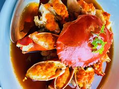 花雕肉碎蒸膏蟹-广州柏悦酒店·悦景轩·粤菜餐厅