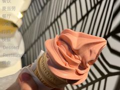 红豆双皮奶风味圆筒-麦当劳(新洲南路店)