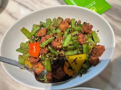 榄菜四季豆炒鸡脆骨-汤城小厨•粤菜•靓汤(西直门凯德MALL店)