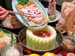 -得意咚瓜·顺德鱼生·冬瓜火锅(深圳首店)