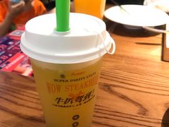 青柠百香果-牛扒驾到(东城星河城嘉荣店)