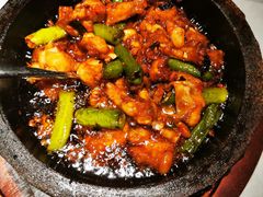 石锅杭椒牛蛙-桂满陇-西湖船宴(西单大悦城店)