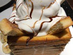 香蕉蜜糖吐司-上岛咖啡(珠园店)