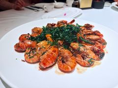 薄荷酱煎罗氏虾-顺德渔村·岭南一号