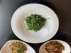 炝拌丝瓜尖-黔蘑菇四季餐厅(观山湖店)