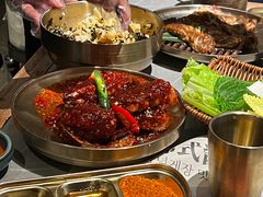 -草家酱蟹炭火烤肉店(珲春南路一店)