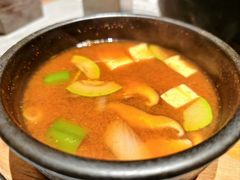 酱汤赠送-草家酱蟹炭火烤肉店(珲春南路一店)