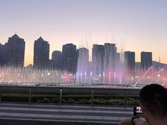-大连星海广场音乐喷泉