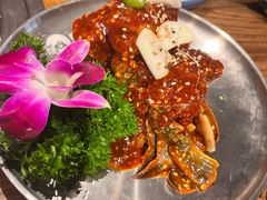 -明洞阿姨·韩式酱蟹烤肉·创意料理(三元桥店)