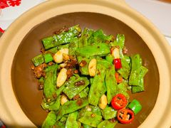 干煸肉沫芸豆-恭喜上堓砂锅焗·海鲜大排档(闵行龙湖店)