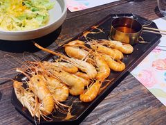 岩烤大头沼虾-素描餐厅(灵隐天竺店)